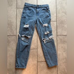 RSQ Light Blue Distressed Boyfriend Jeans